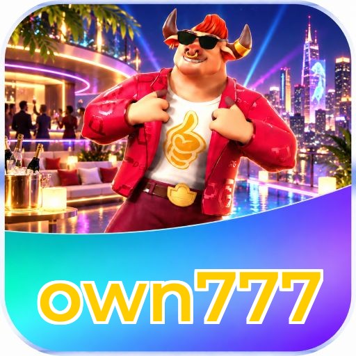 Interface da plataforma own777 mostrando slots populares e bônus de boas-vindas